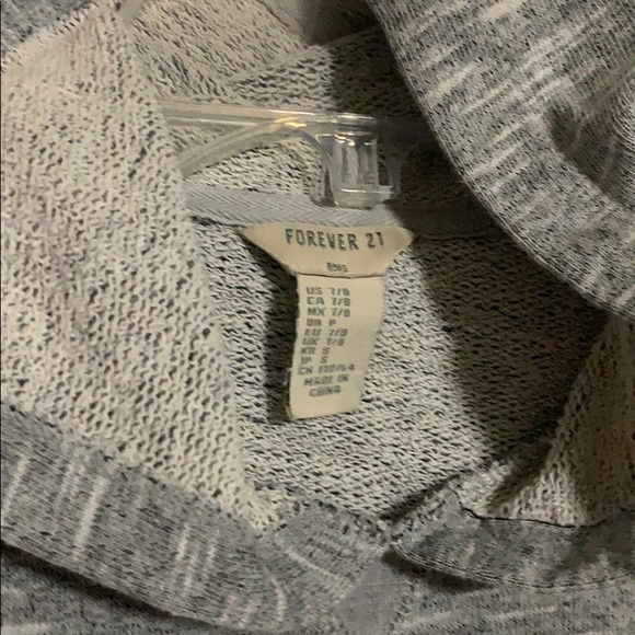 Gray Forever 21 boys gray hoodie - Picture 2 of 5